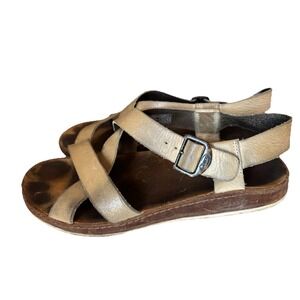 Chaco Wayfarer Suede Buckle Slingback Sandal Shoes Womens 8 Trails Walking Beach